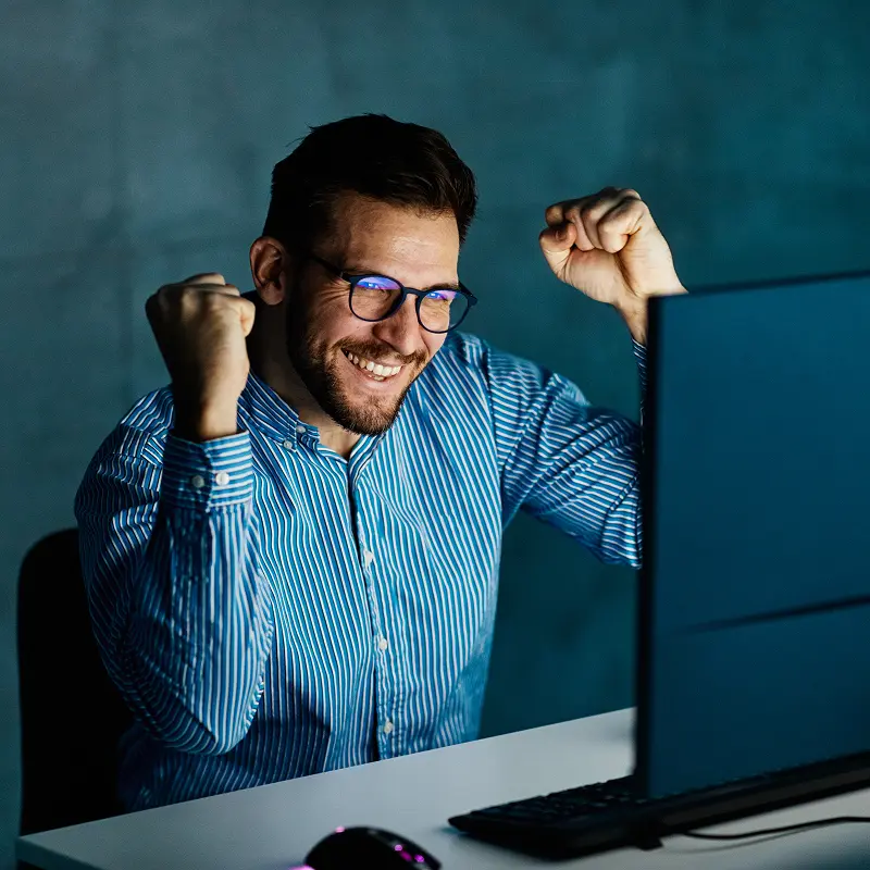 Beispiel animierter Komponenten in Webflow