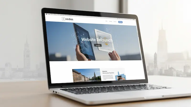 Der Relaunch Ihrer Website: Wann ist der richtige Zeitpunkt für Münchner Mittelständler?